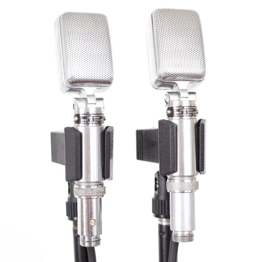 Reslo Stereo Pair Ribbon Microphone